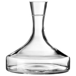 Vera Wang for Wedgwood Vera Bande Wine Decanter, Clear, 1.3L